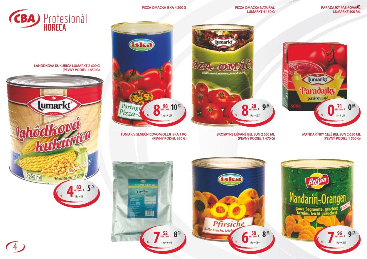 CBA KOMFOS leták - Horeca & Gastro - VEĽKOOBCHOD