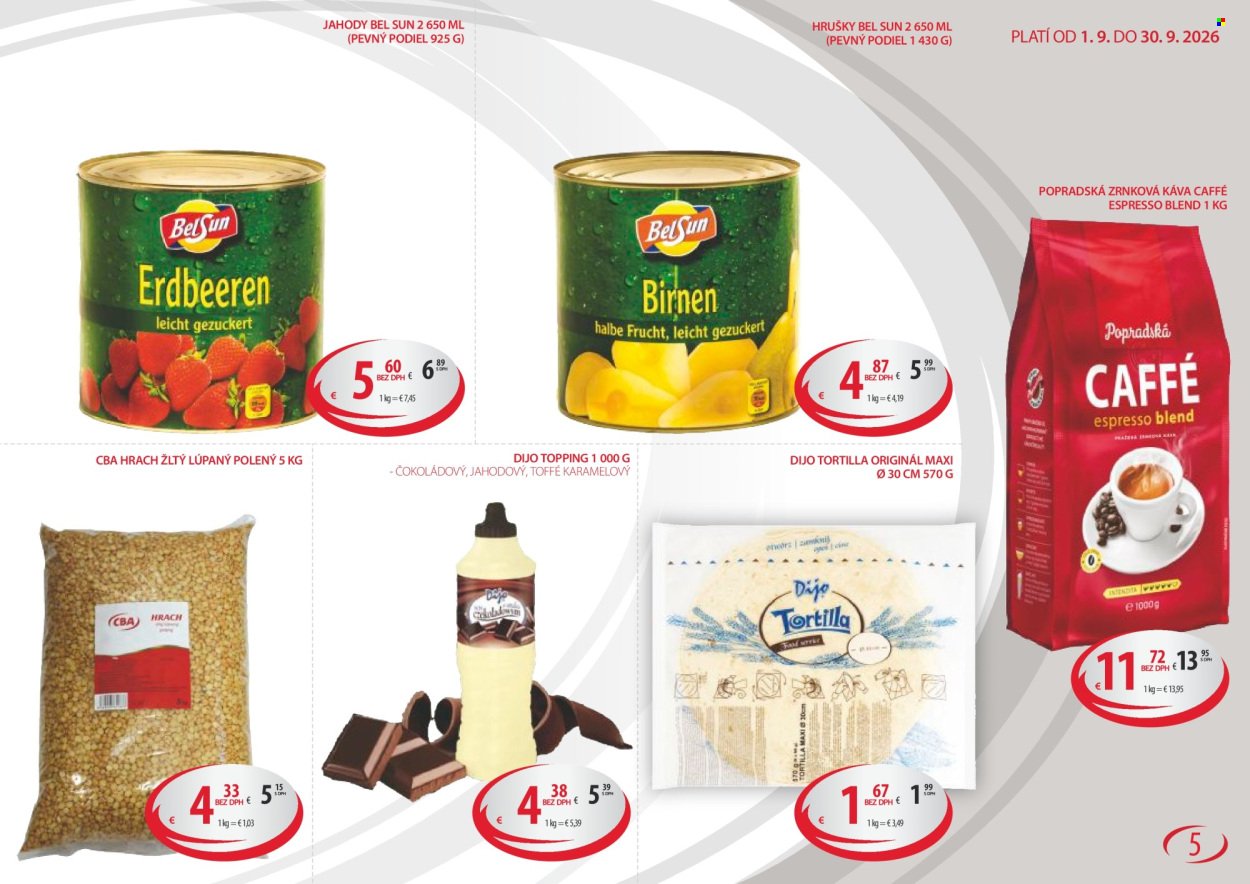 CBA KOMFOS leták - Horeca & Gastro - VEĽKOOBCHOD
