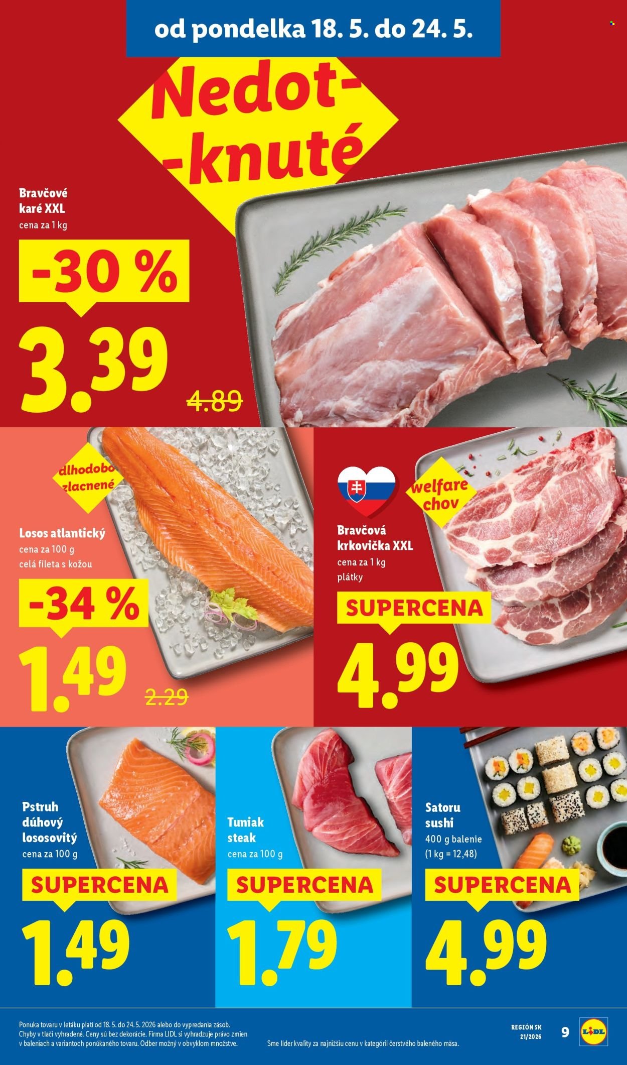 LIDL leták - Od pondelka 18.5.2026 (2026-05-18 - 2026-05-24) | 13