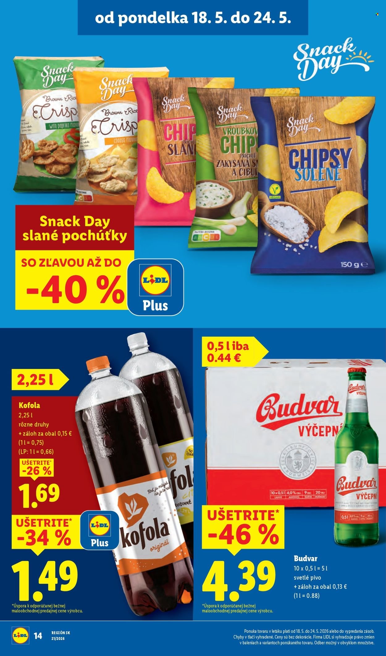 LIDL leták - Od pondelka 18.5.2026 (2026-05-18 - 2026-05-24) | 18