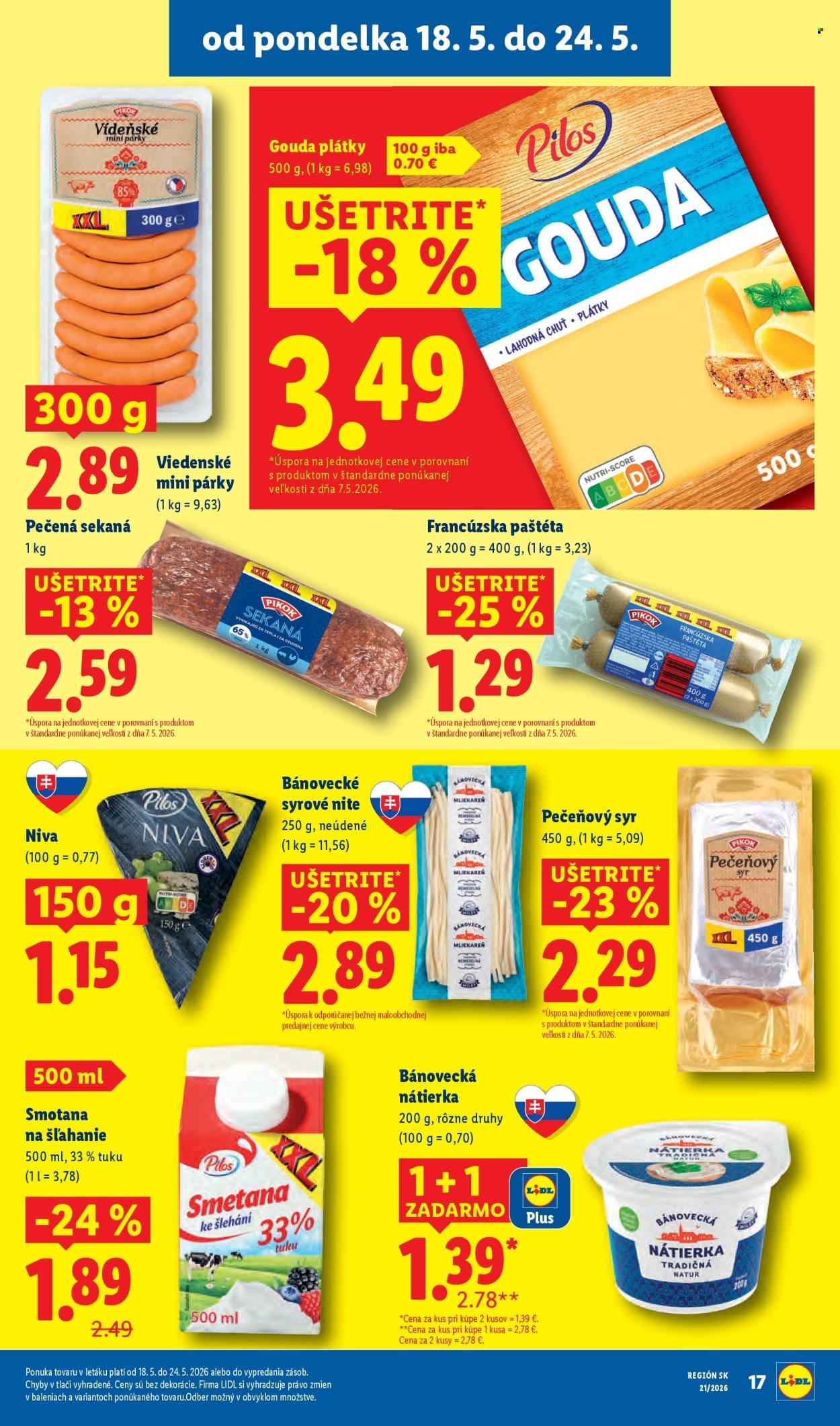 LIDL leták - Od pondelka 18.5.2026 (2026-05-18 - 2026-05-24) | 21