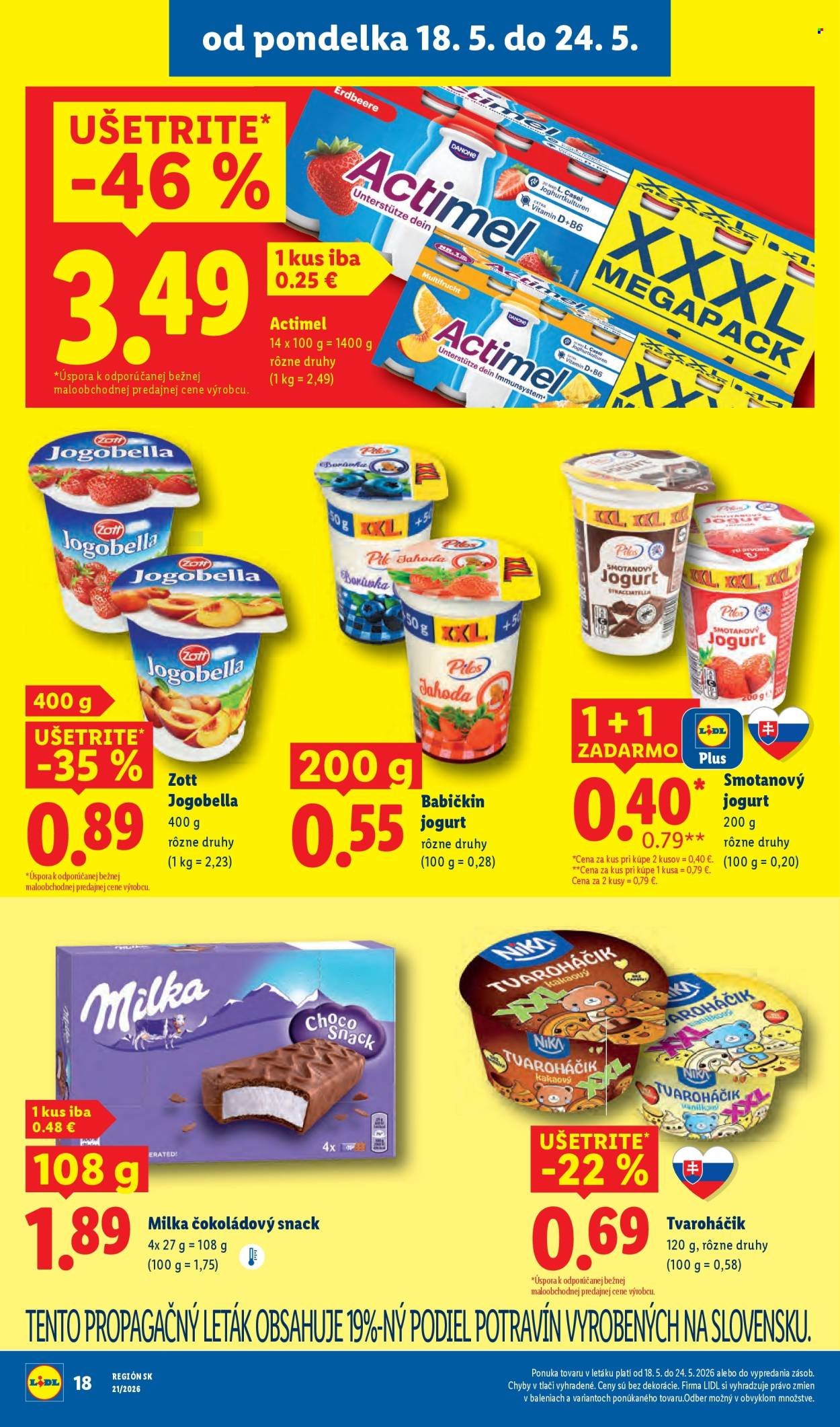 LIDL leták - Od pondelka 18.5.2026 (2026-05-18 - 2026-05-24) | 24