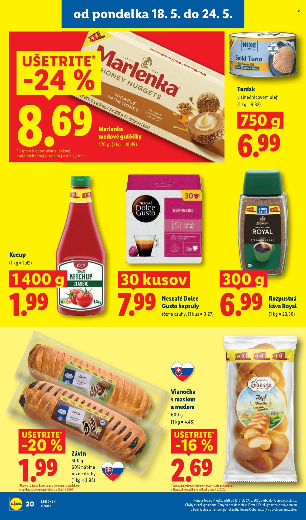 LIDL leták - Od pondelka 18.5.2026 (2026-05-18 - 2026-05-24) | 26