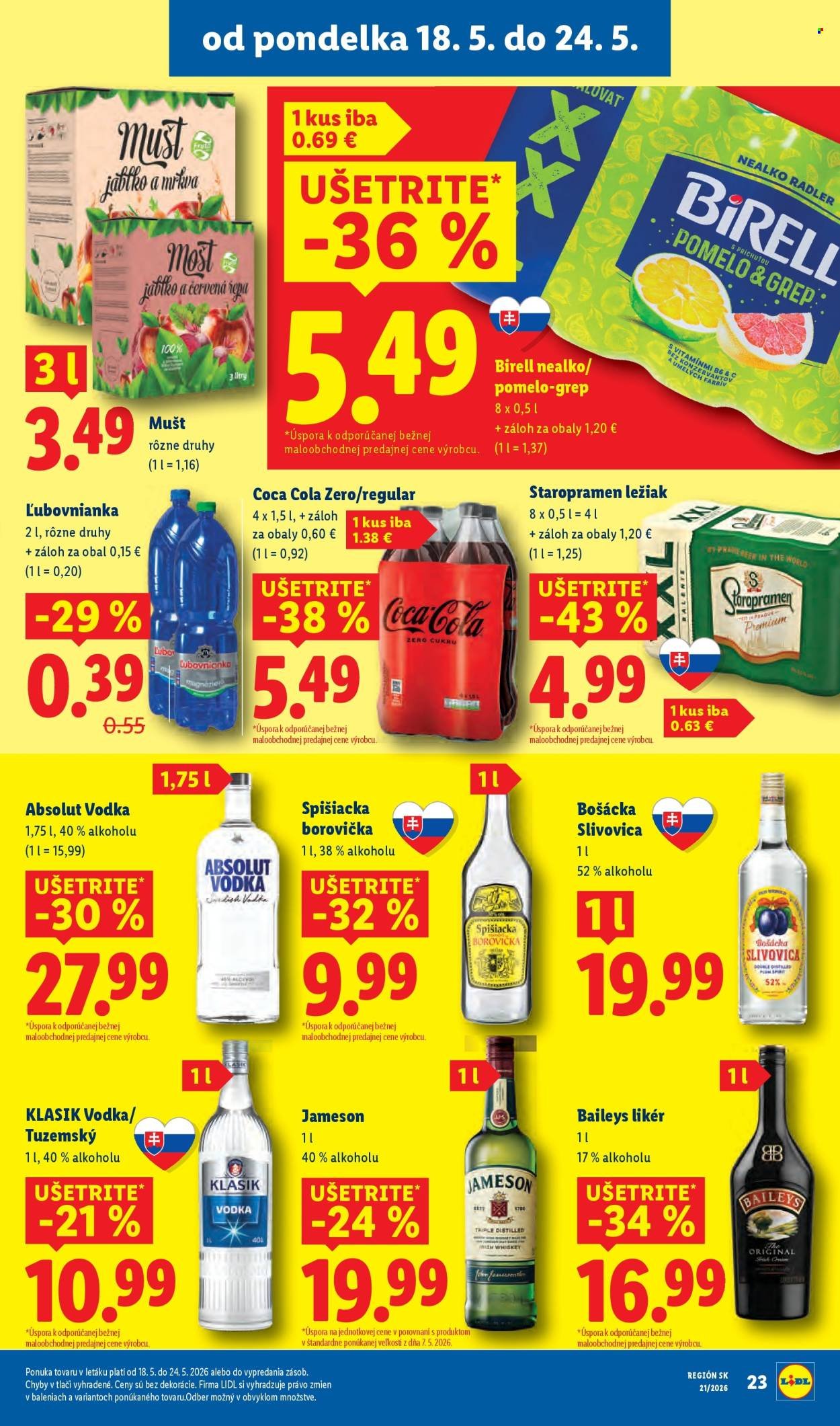 LIDL leták - Od pondelka 18.5.2026 (2026-05-18 - 2026-05-24) | 29