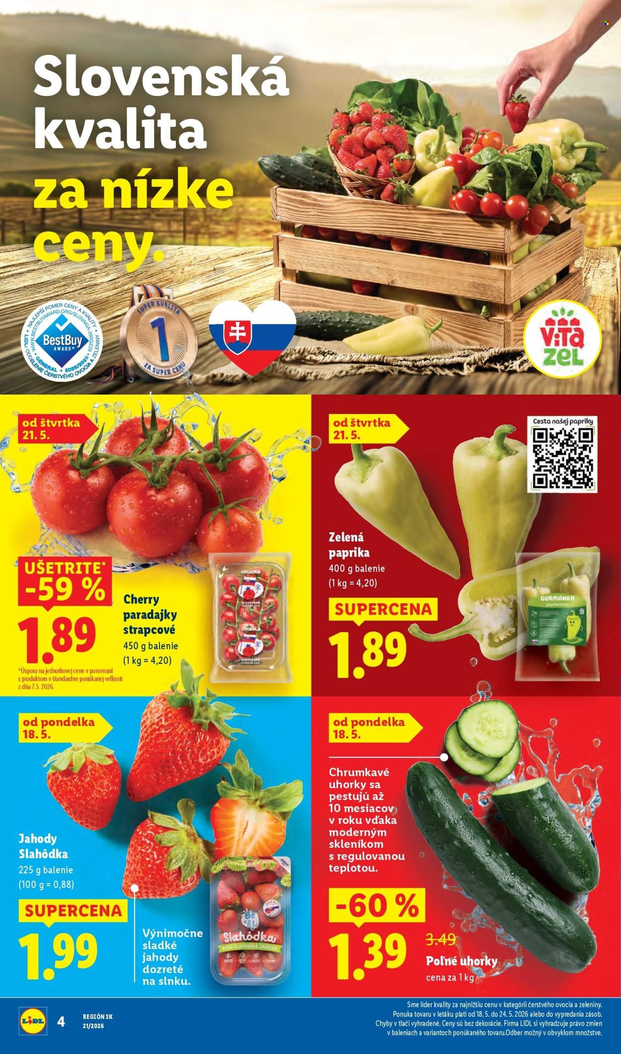 LIDL leták - Od pondelka 18.5.2026 (2026-05-18 - 2026-05-24) | 4