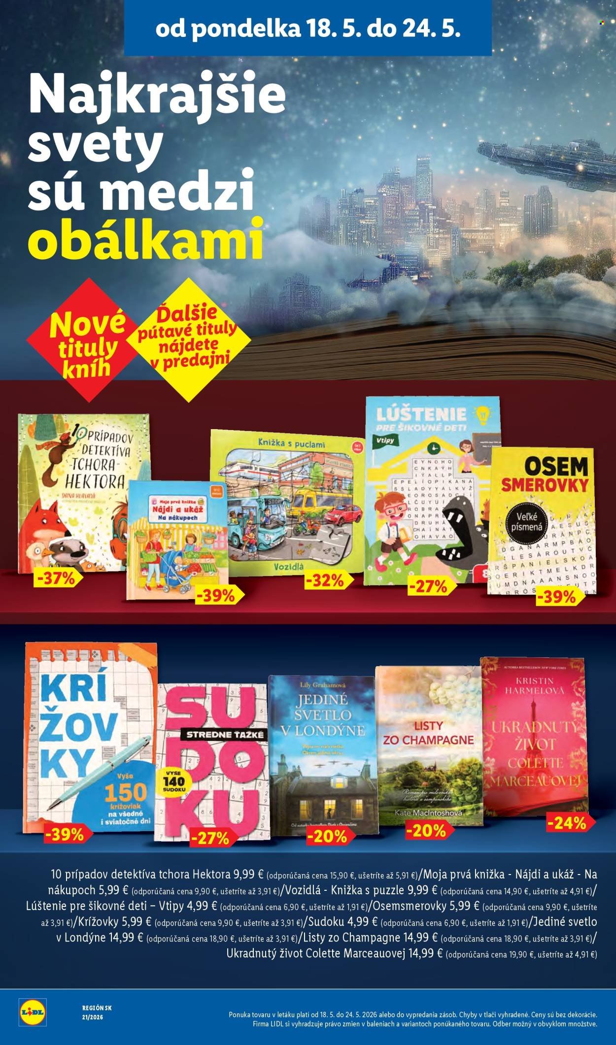 LIDL leták - Od pondelka 18.5.2026 (2026-05-18 - 2026-05-24) | 34