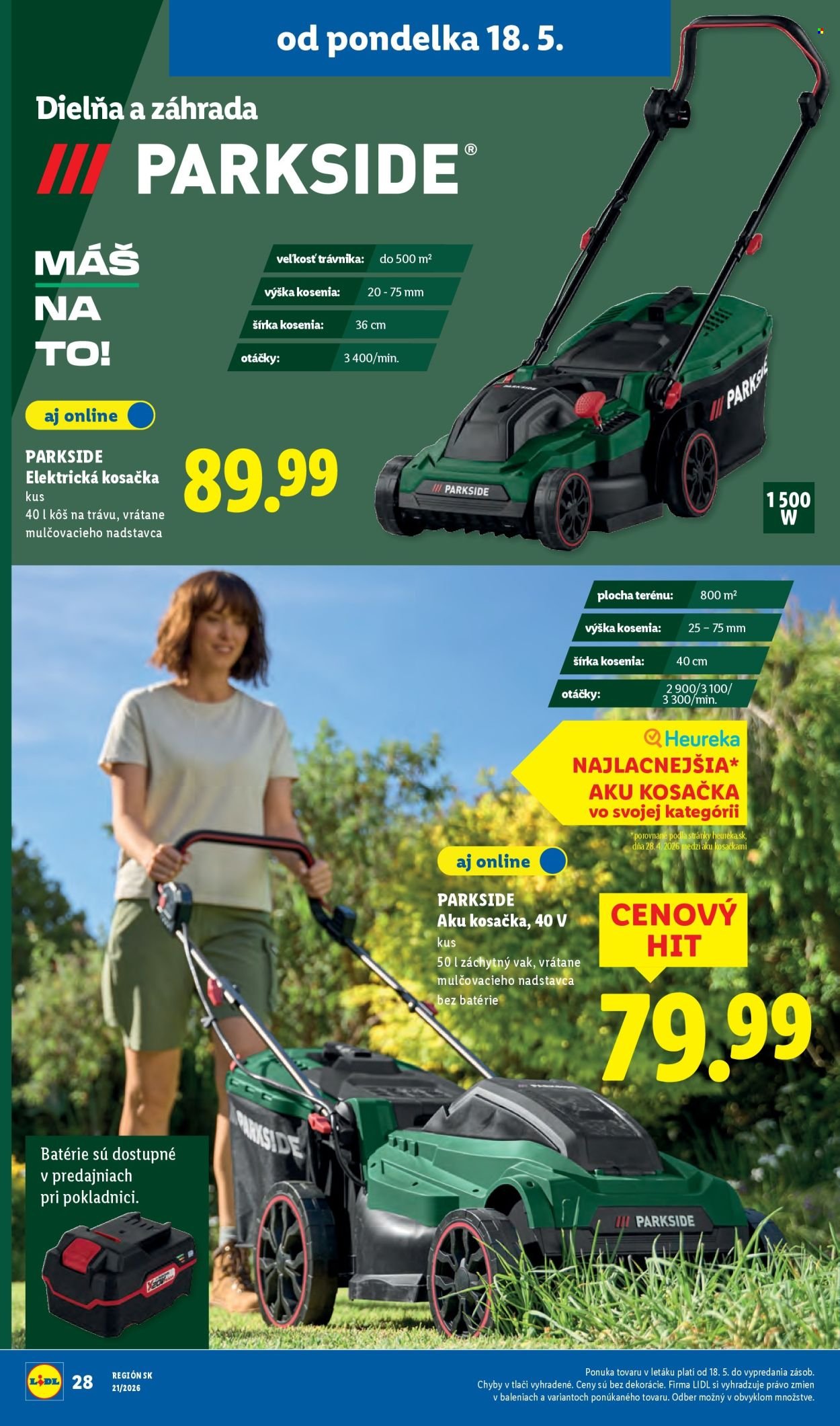 LIDL leták - Od pondelka 18.5.2026 (2026-05-18 - 2026-05-24) | 36