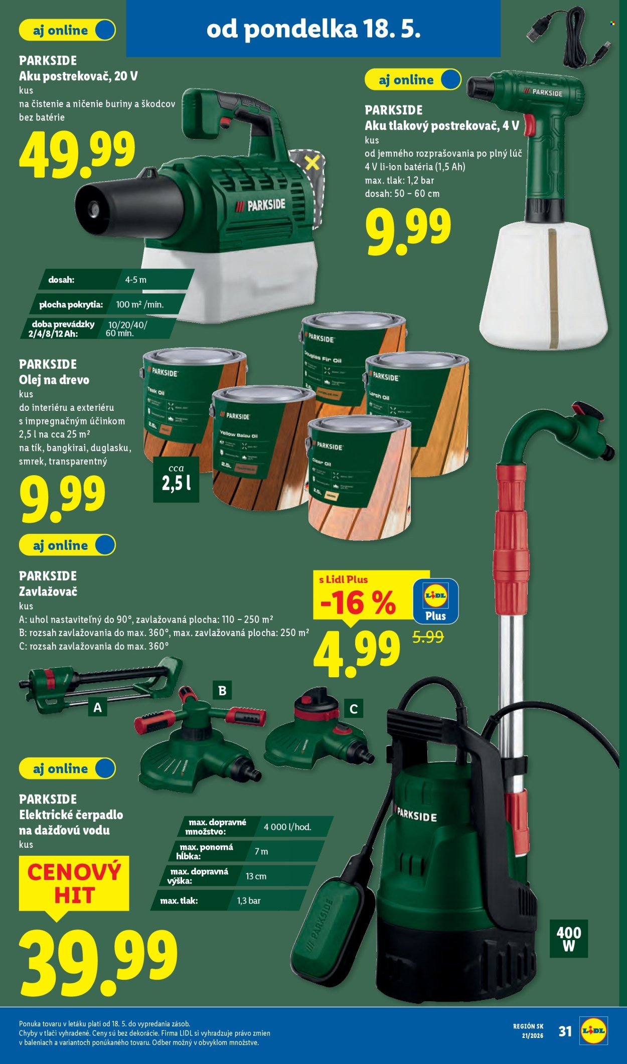 LIDL leták - Od pondelka 18.5.2026 (2026-05-18 - 2026-05-24) | 39