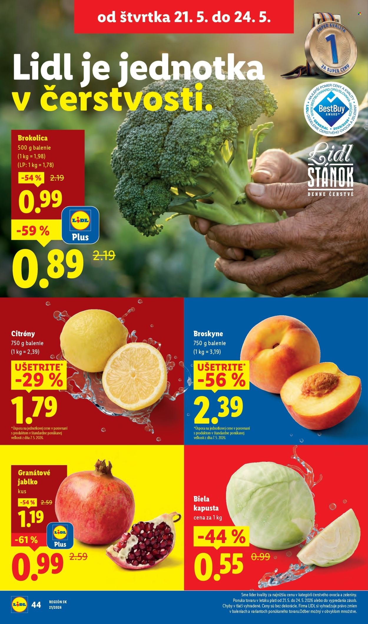 LIDL leták - Od pondelka 18.5.2026 (2026-05-18 - 2026-05-24) | 50