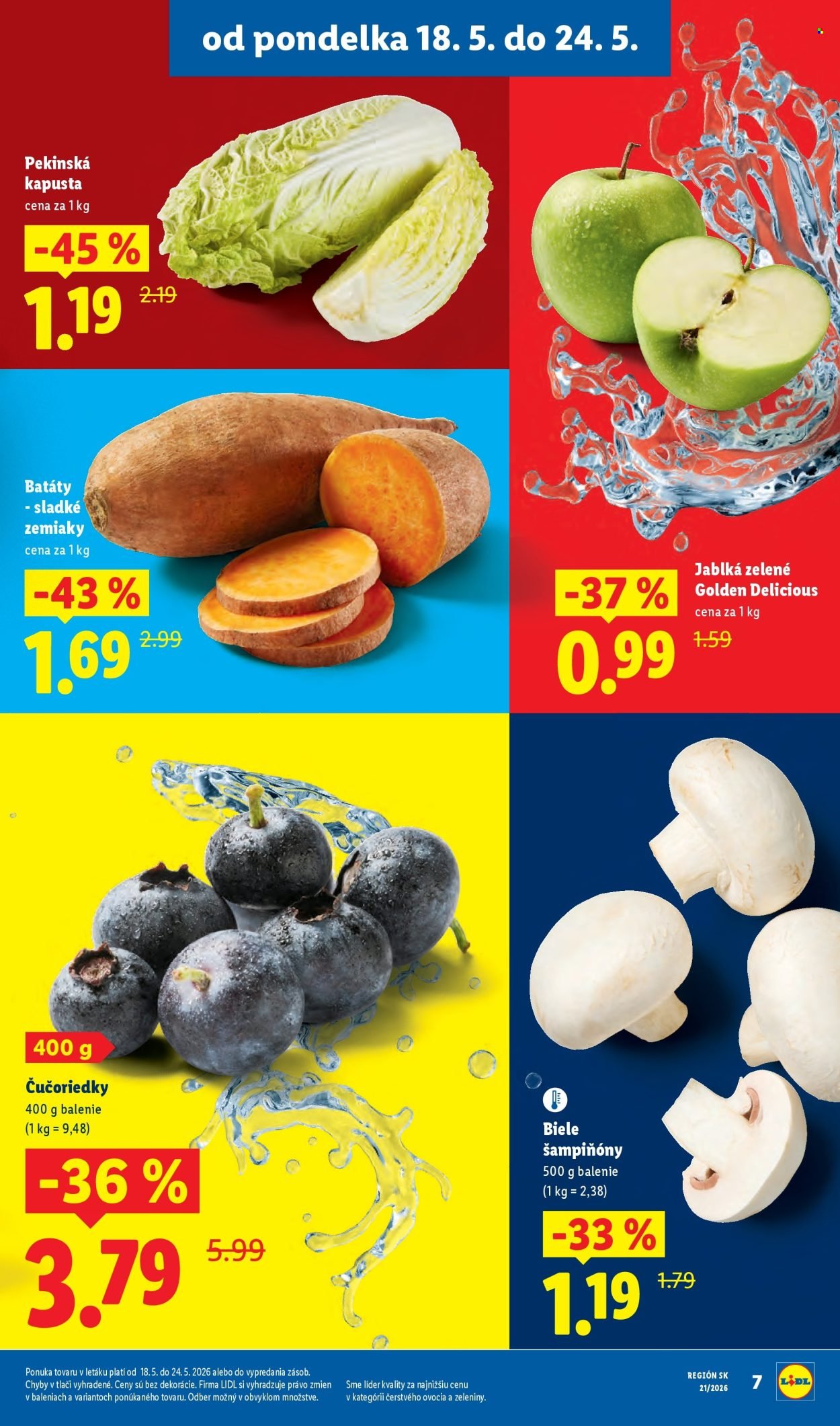 LIDL leták - Od pondelka 18.5.2026 (2026-05-18 - 2026-05-24) | 7