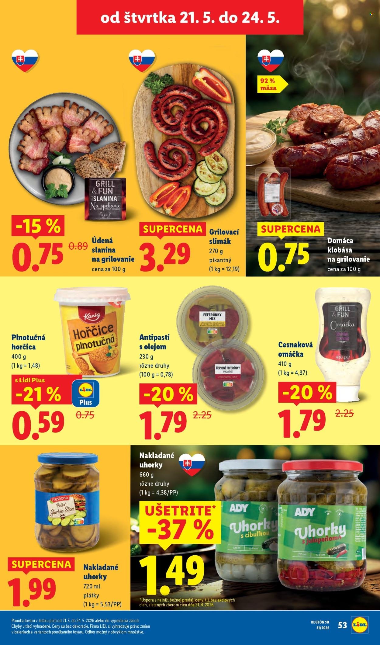 LIDL leták - Od pondelka 18.5.2026 (2026-05-18 - 2026-05-24) | 63