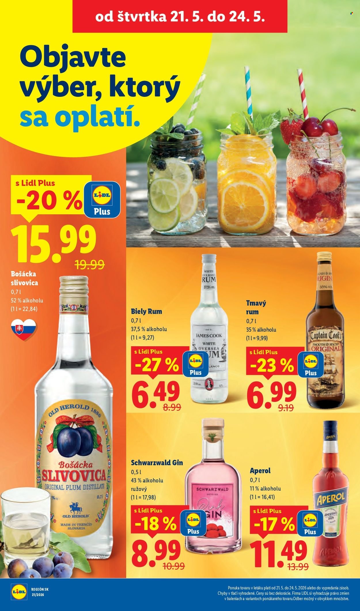 LIDL leták - Od pondelka 18.5.2026 (2026-05-18 - 2026-05-24) | 70