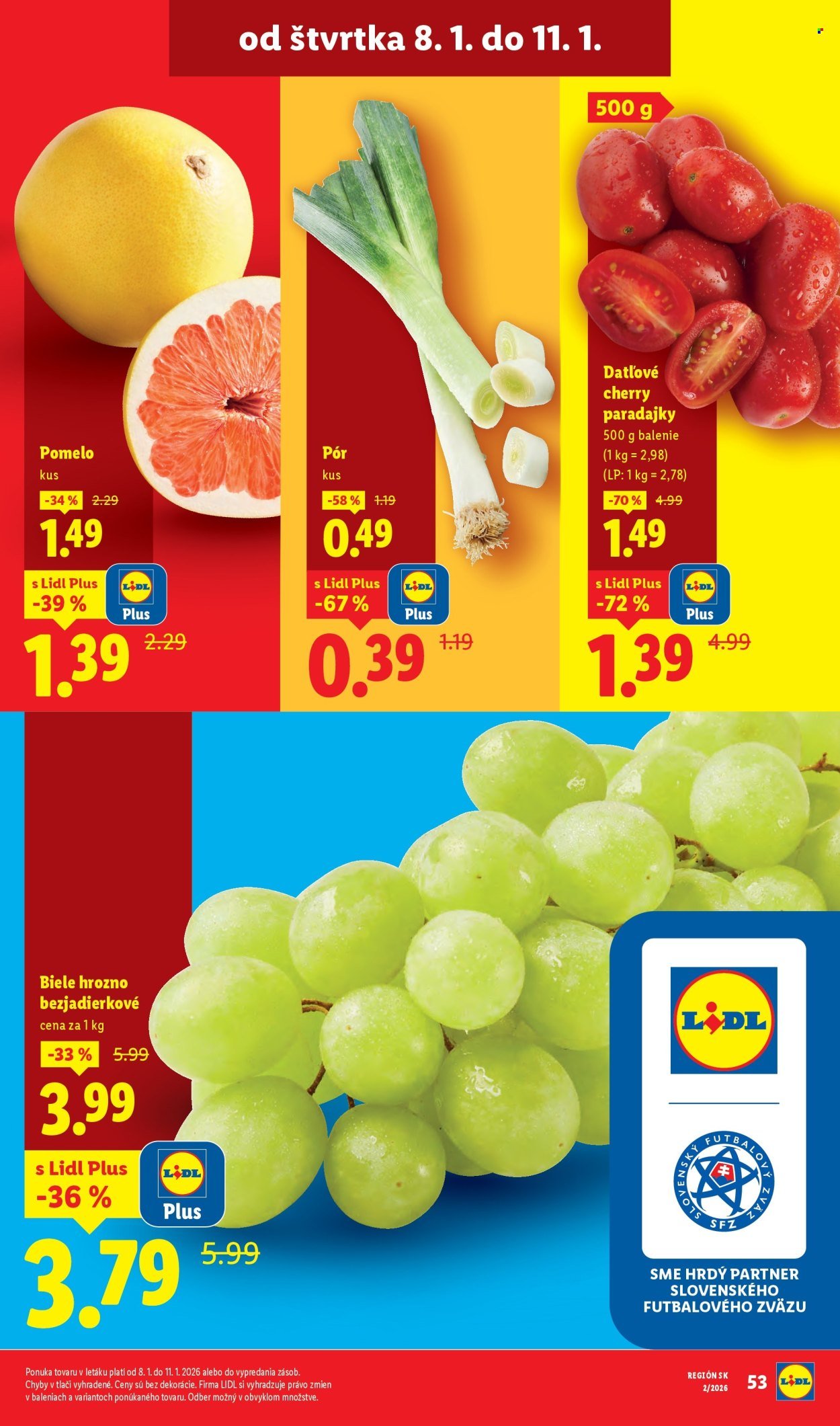 LIDL leták - Od štvrtka 8.1.2026 (2026-01-08 - 2026-01-11) | 13
