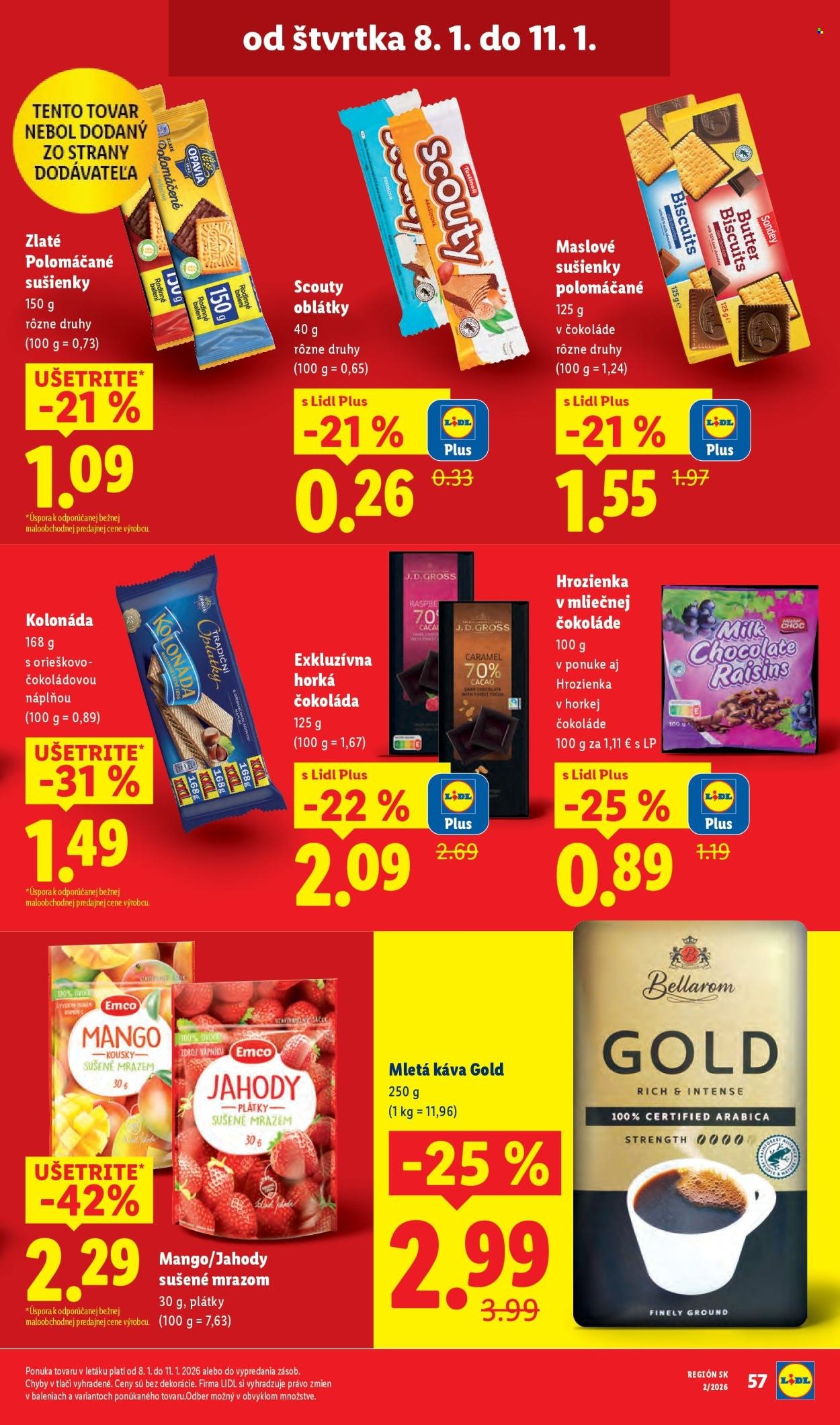 LIDL leták - Od štvrtka 8.1.2026 (2026-01-08 - 2026-01-11) | 17