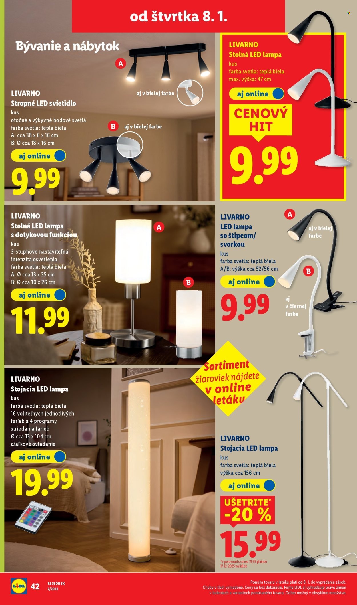 LIDL leták - Od štvrtka 8.1.2026 (2026-01-08 - 2026-01-11) | 23