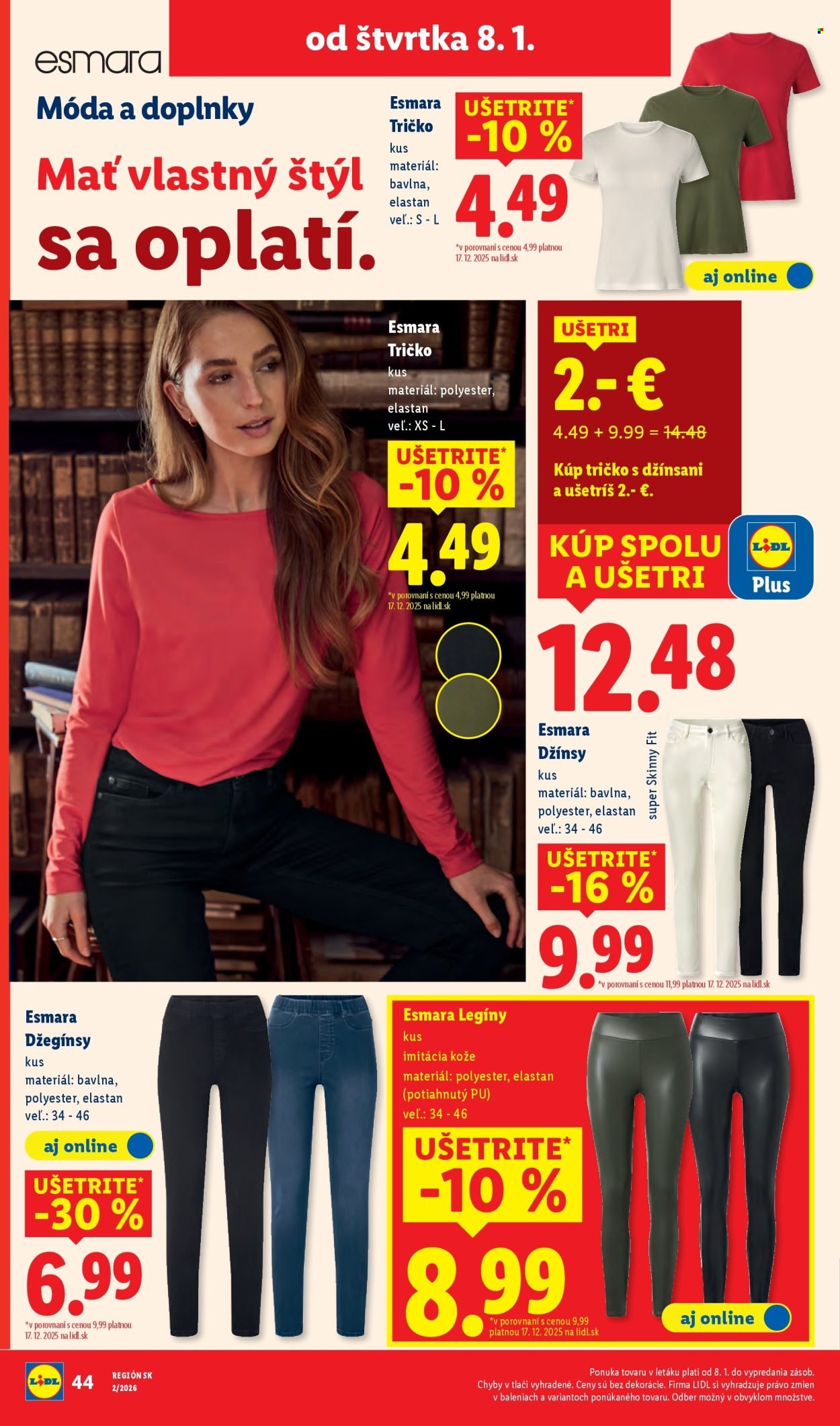 LIDL leták - Od štvrtka 8.1.2026 (2026-01-08 - 2026-01-11) | 25