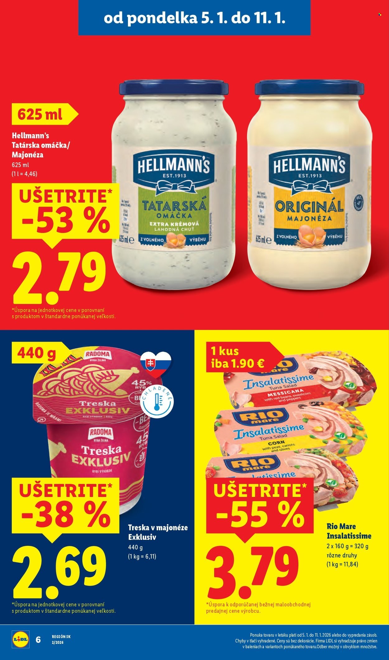 LIDL leták - Od štvrtka 8.1.2026 (2026-01-08 - 2026-01-11) | 40