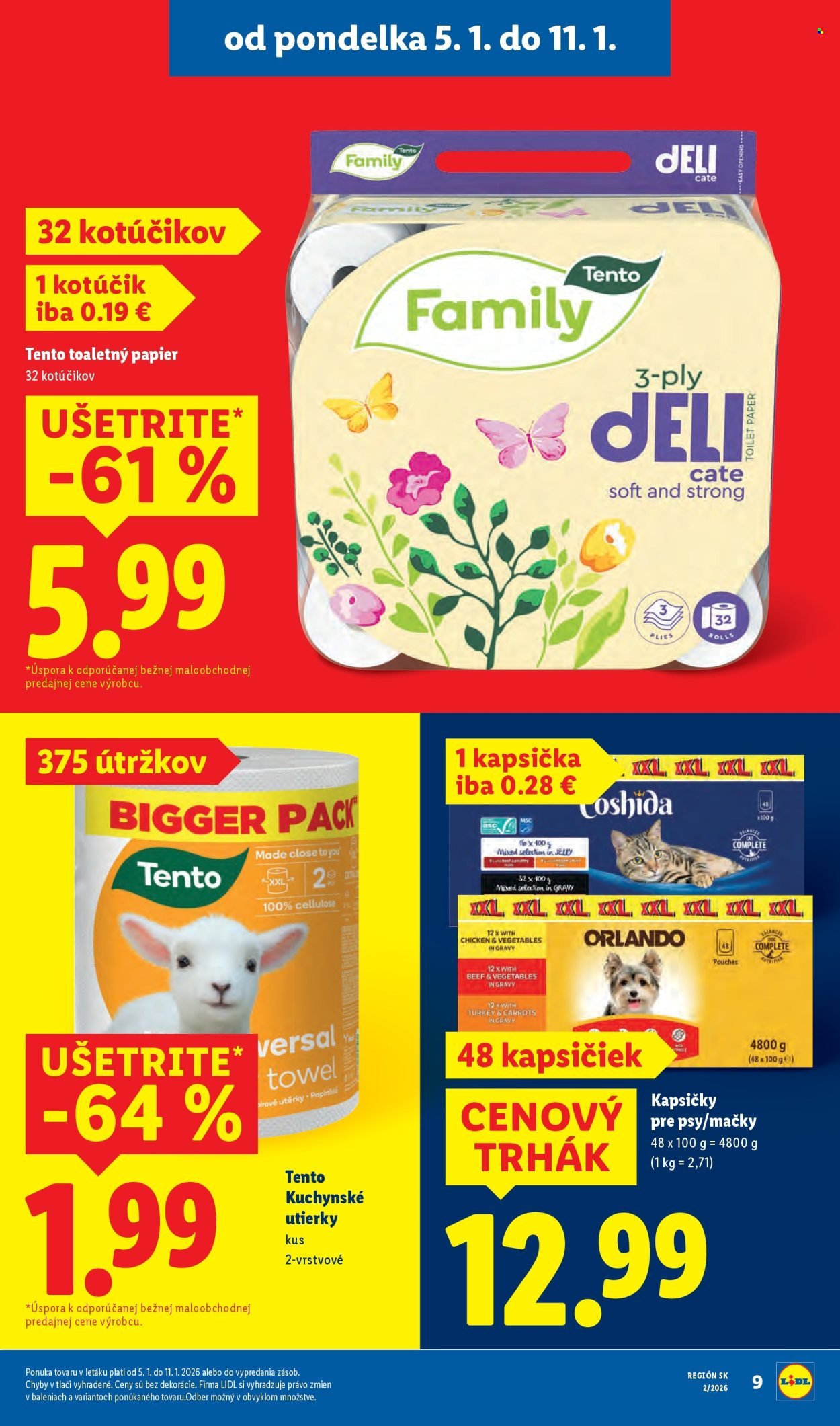 LIDL leták - Od štvrtka 8.1.2026 (2026-01-08 - 2026-01-11) | 43