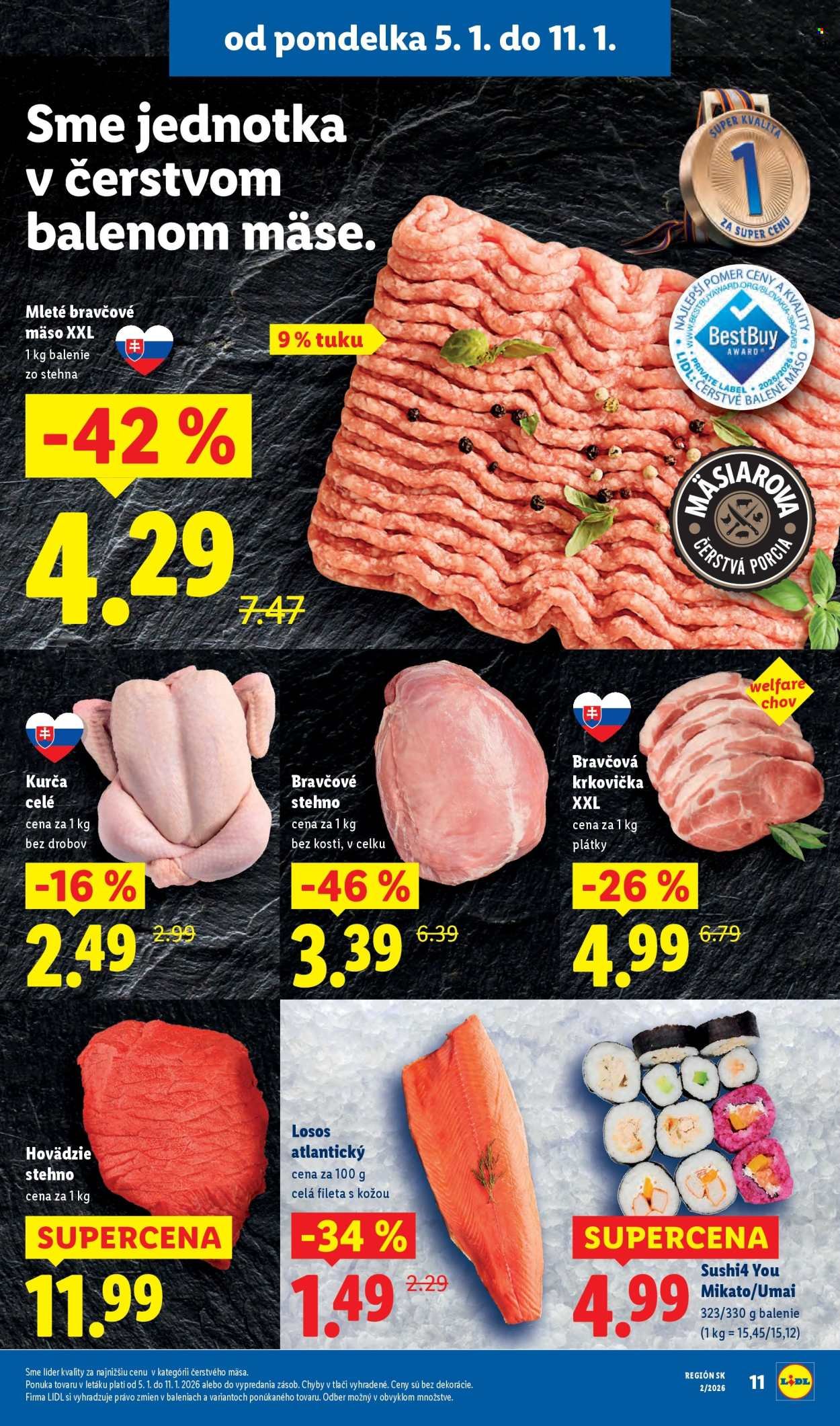 LIDL leták - Od štvrtka 8.1.2026 (2026-01-08 - 2026-01-11) | 47
