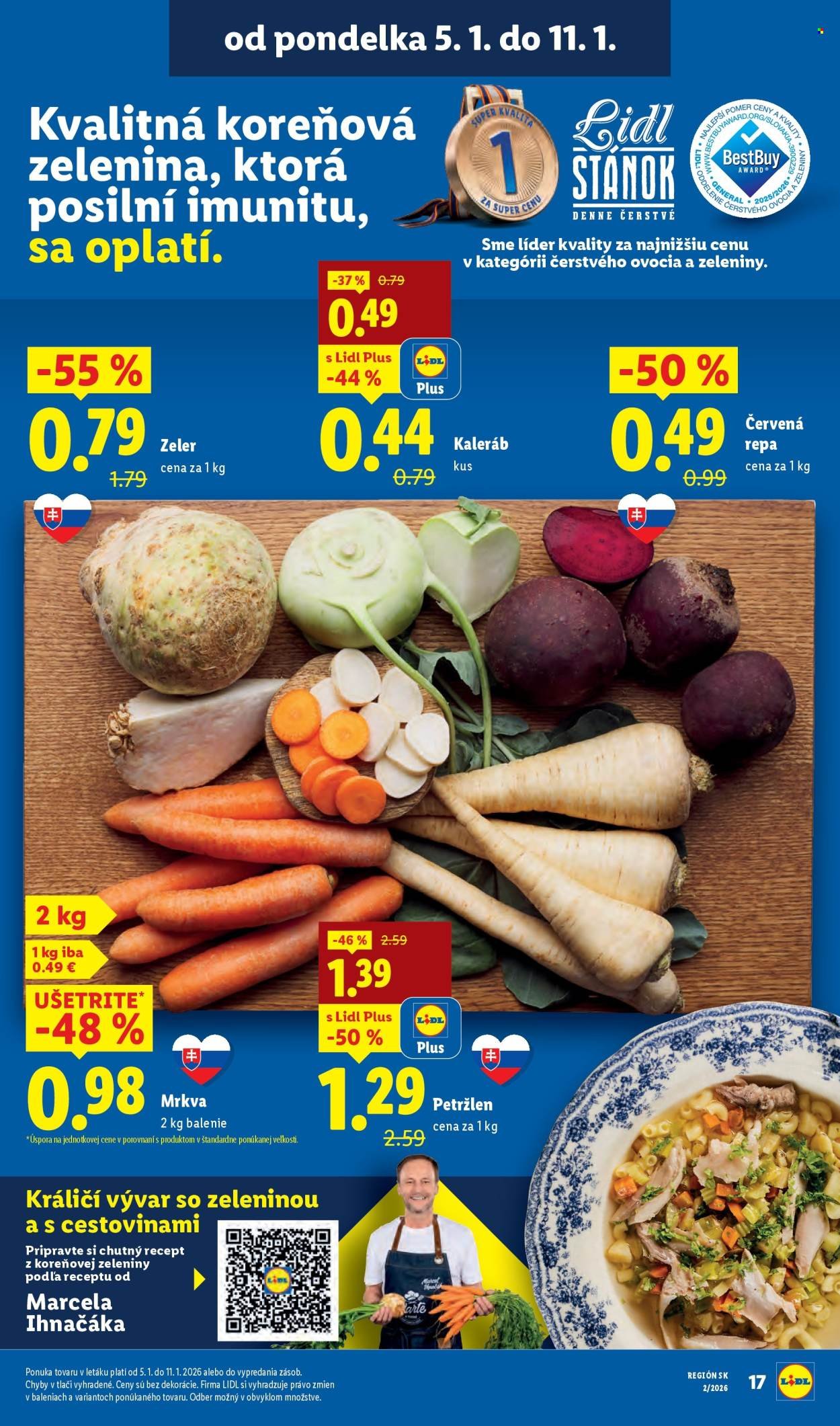 LIDL leták - Od štvrtka 8.1.2026 (2026-01-08 - 2026-01-11) | 55