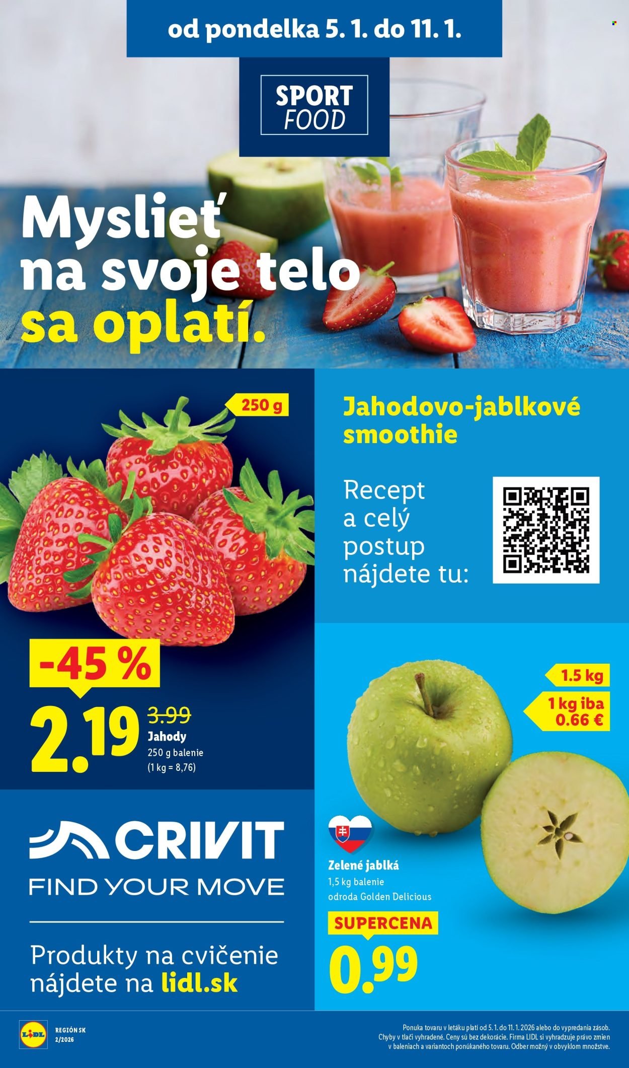 LIDL leták - Od štvrtka 8.1.2026 (2026-01-08 - 2026-01-11) | 59