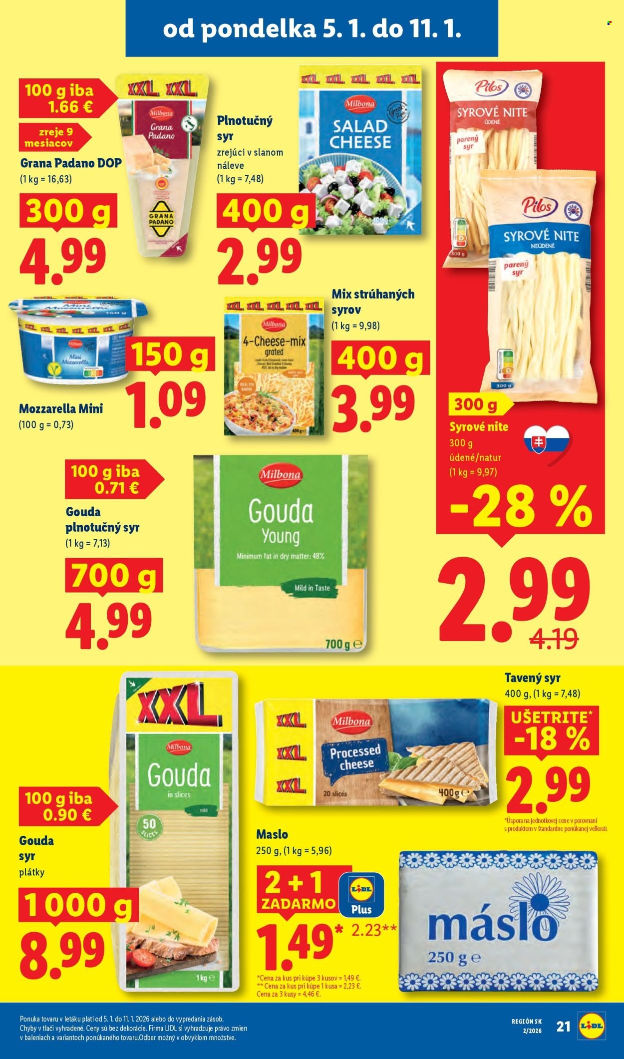 LIDL leták - Od štvrtka 8.1.2026 (2026-01-08 - 2026-01-11) | 63