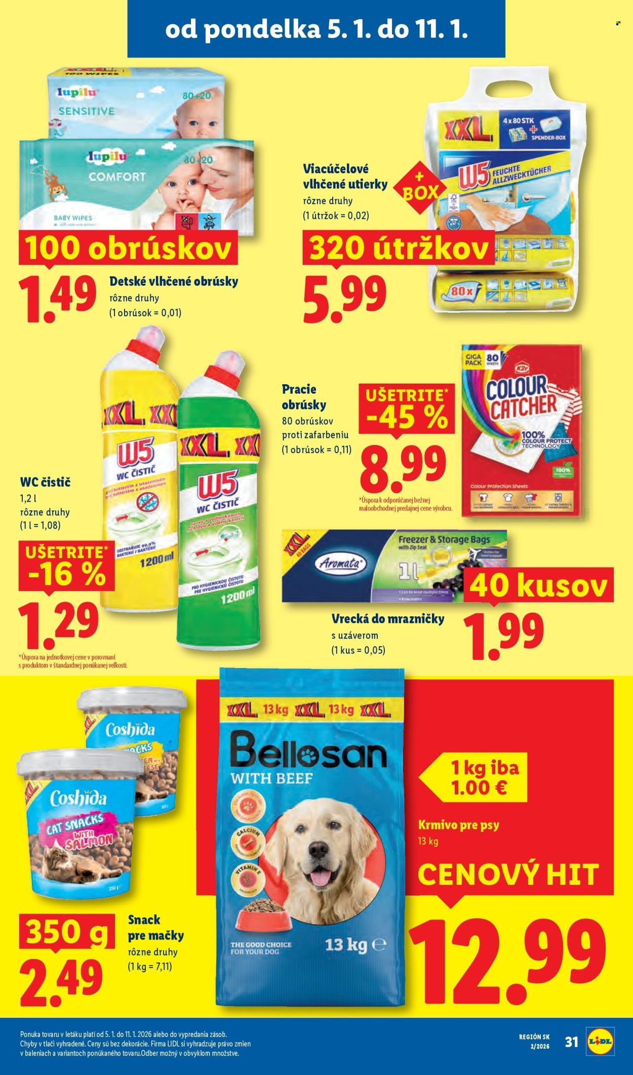 LIDL leták - Od štvrtka 8.1.2026 (2026-01-08 - 2026-01-11) | 74