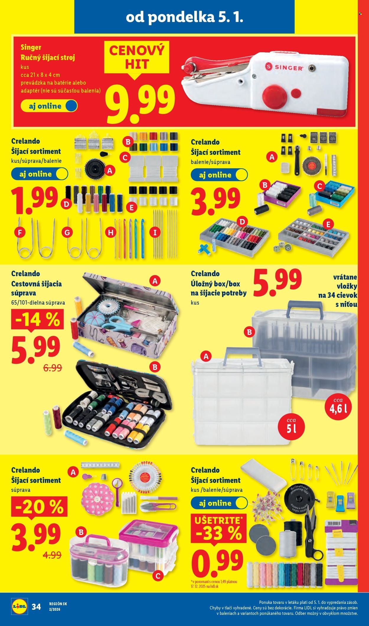 LIDL leták - Od štvrtka 8.1.2026 (2026-01-08 - 2026-01-11) | 77