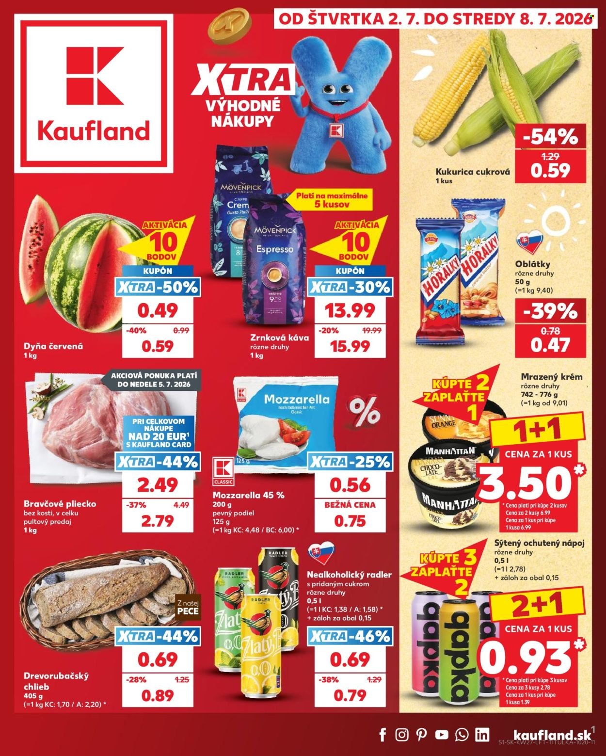 KAUFLAND leták - Od štvrtka 2.7.2026