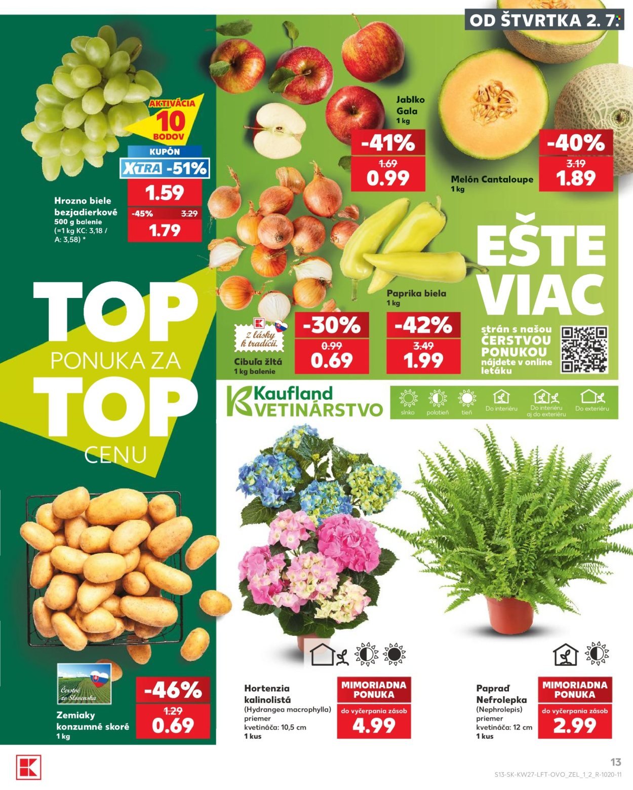 KAUFLAND leták - Od štvrtka 2.7.2026