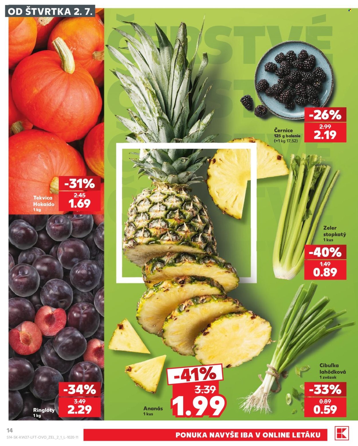 KAUFLAND leták - Od štvrtka 2.7.2026