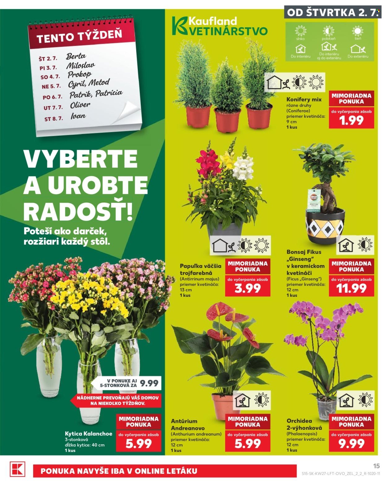 KAUFLAND leták - Od štvrtka 2.7.2026