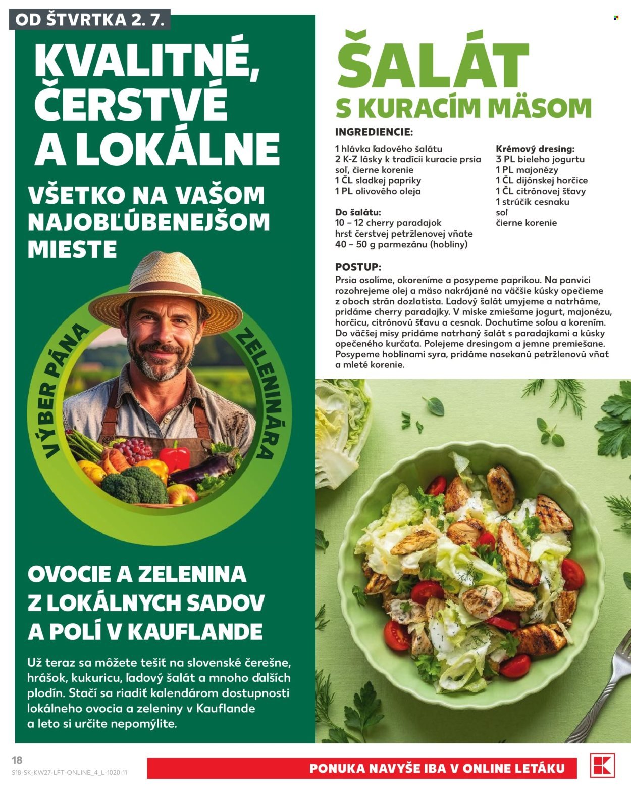 KAUFLAND leták - Od štvrtka 2.7.2026