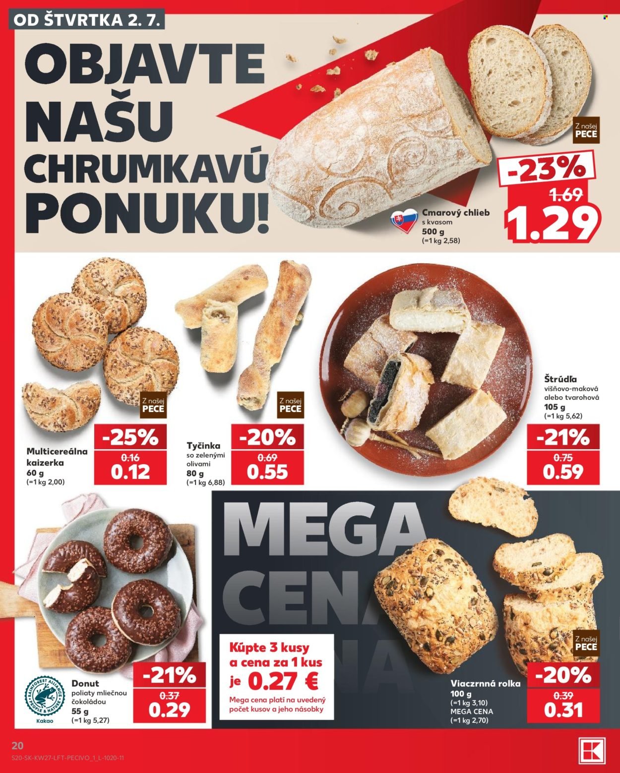 KAUFLAND leták - Od štvrtka 2.7.2026