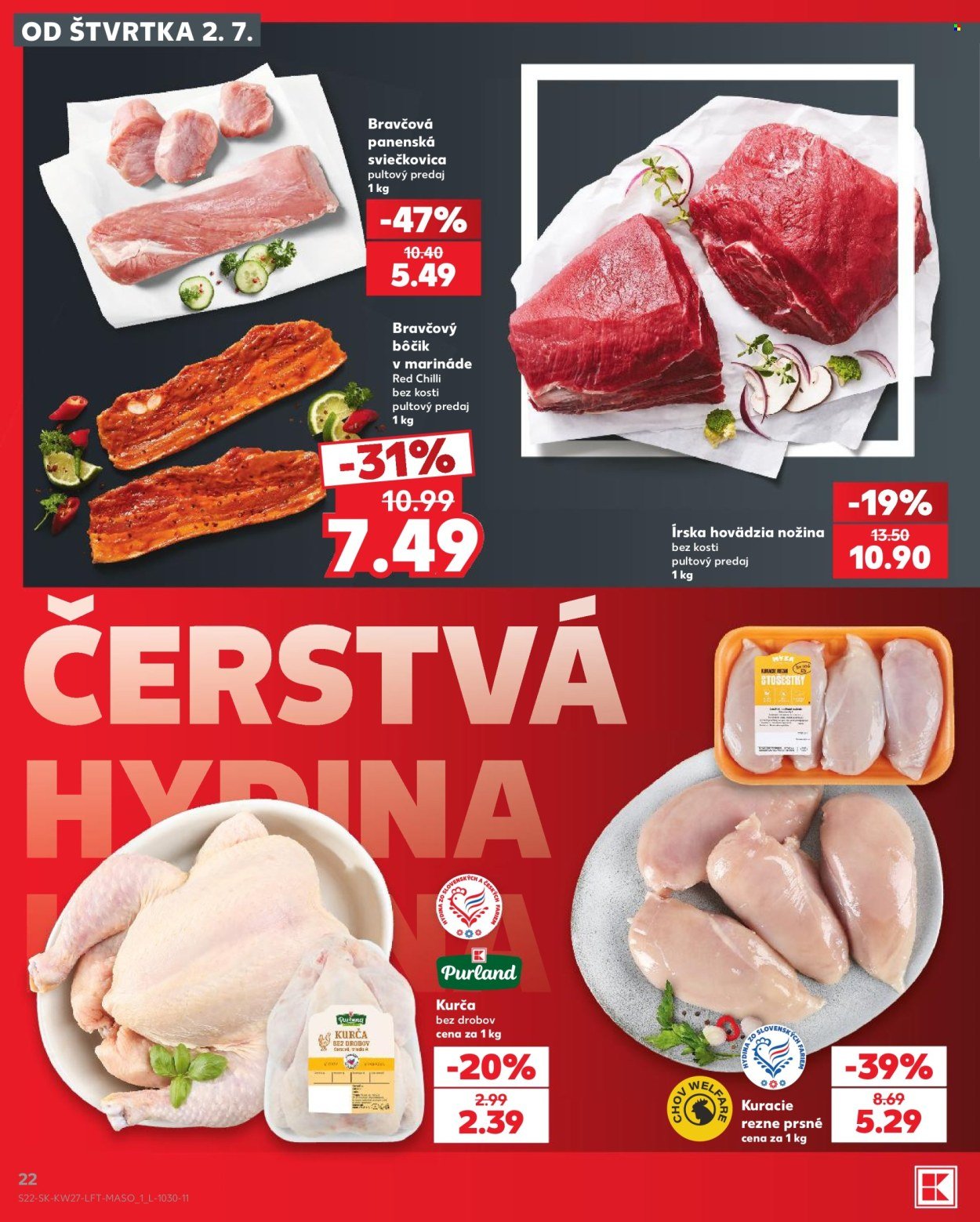 KAUFLAND leták - Od štvrtka 2.7.2026