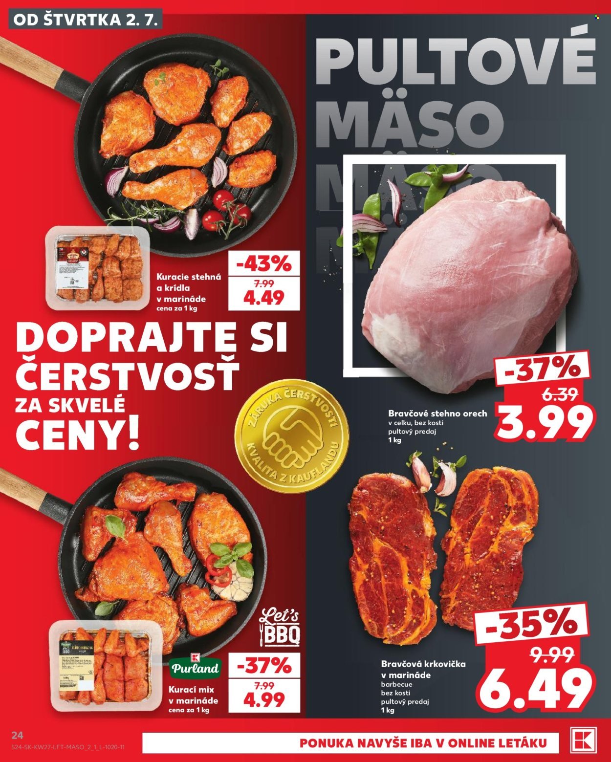 KAUFLAND leták - Od štvrtka 2.7.2026