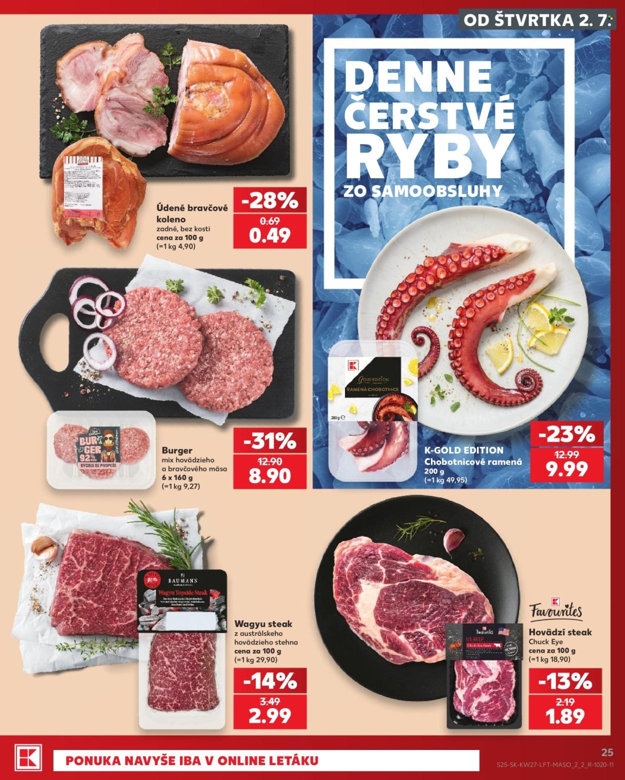 KAUFLAND leták - Od štvrtka 2.7.2026