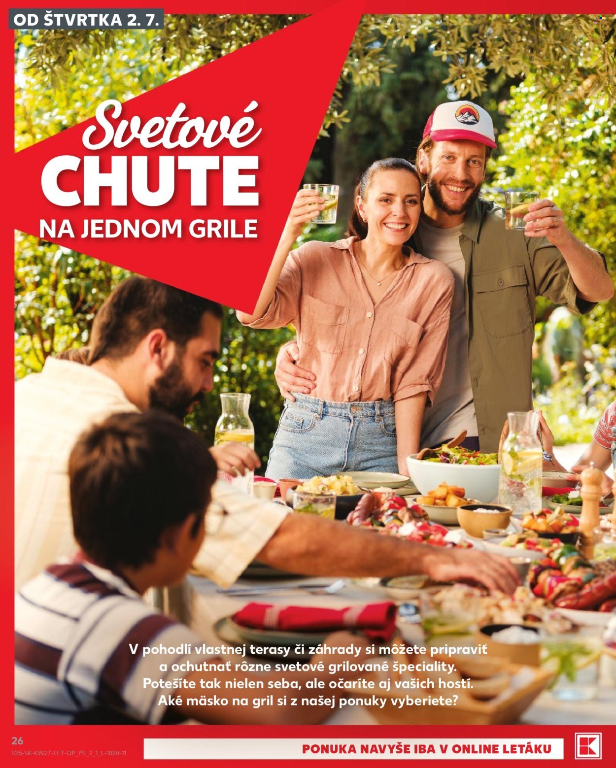 KAUFLAND leták - Od štvrtka 2.7.2026