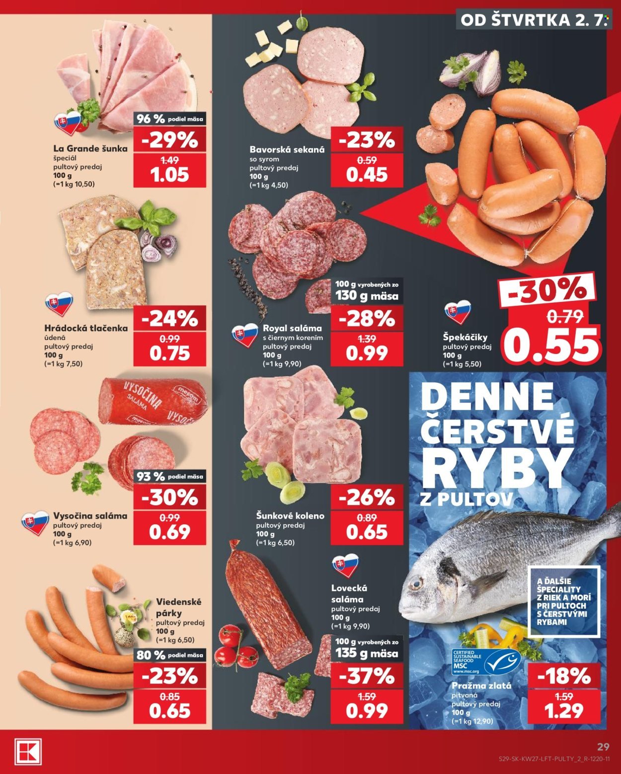 KAUFLAND leták - Od štvrtka 2.7.2026