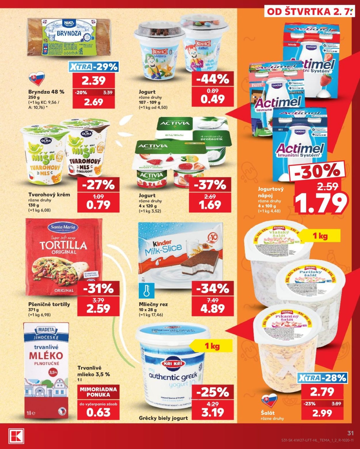 KAUFLAND leták - Od štvrtka 2.7.2026