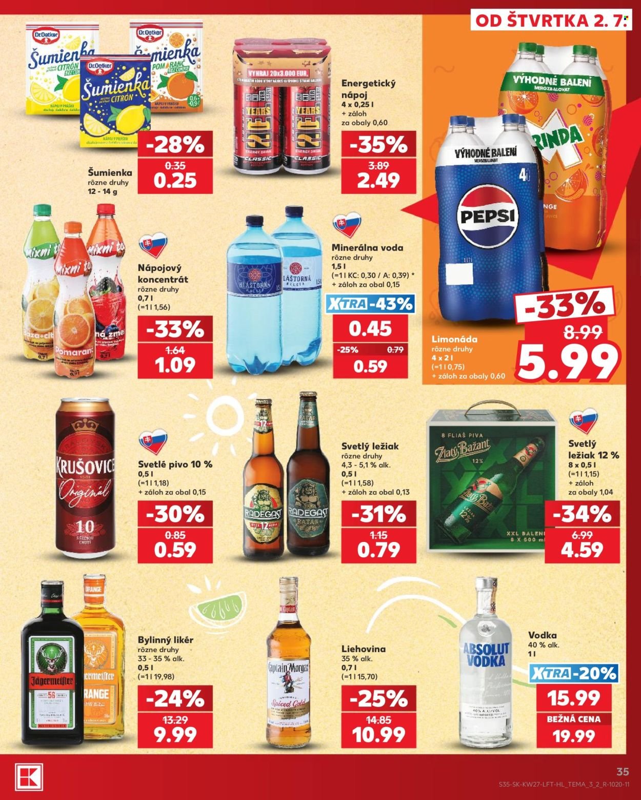 KAUFLAND leták - Od štvrtka 2.7.2026