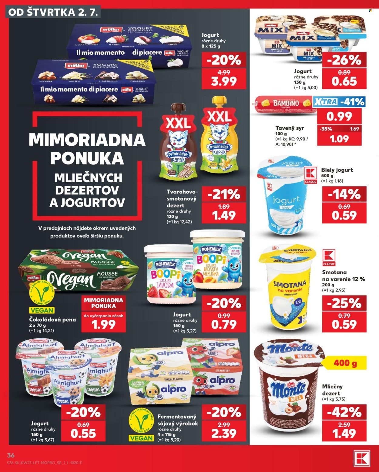 KAUFLAND leták - Od štvrtka 2.7.2026