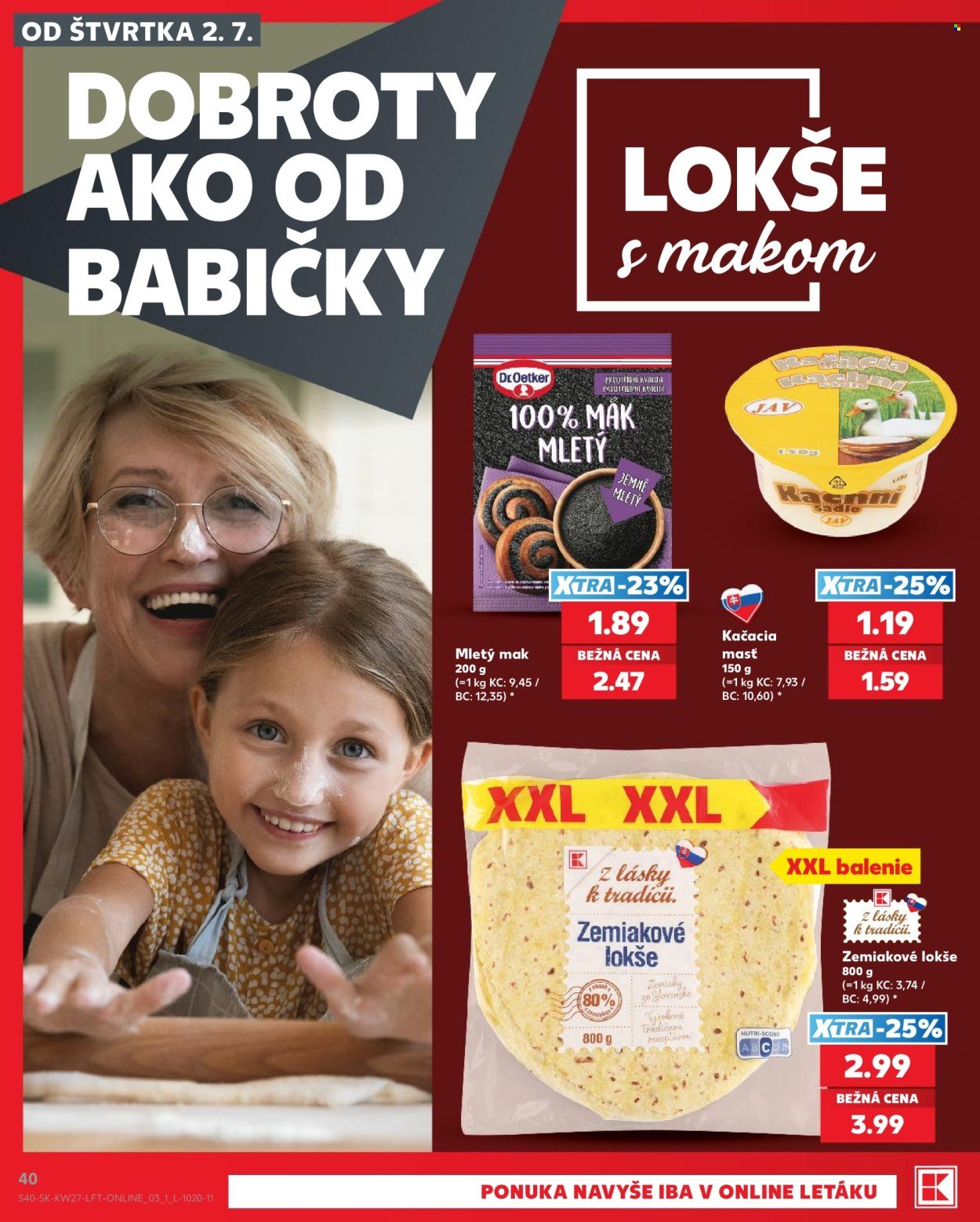 KAUFLAND leták - Od štvrtka 2.7.2026