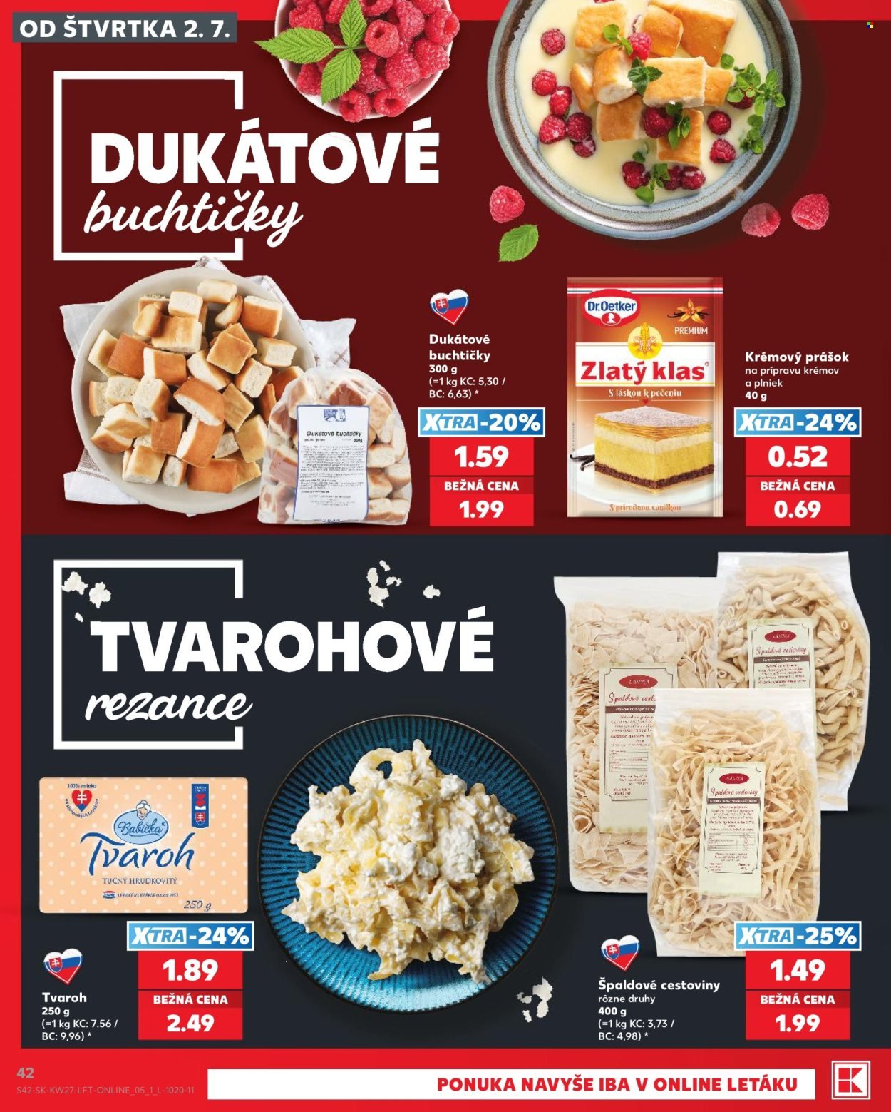 KAUFLAND leták - Od štvrtka 2.7.2026