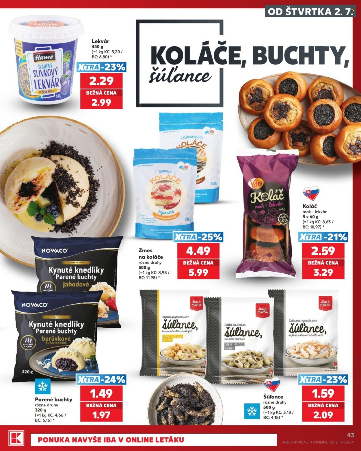 KAUFLAND leták - Od štvrtka 2.7.2026