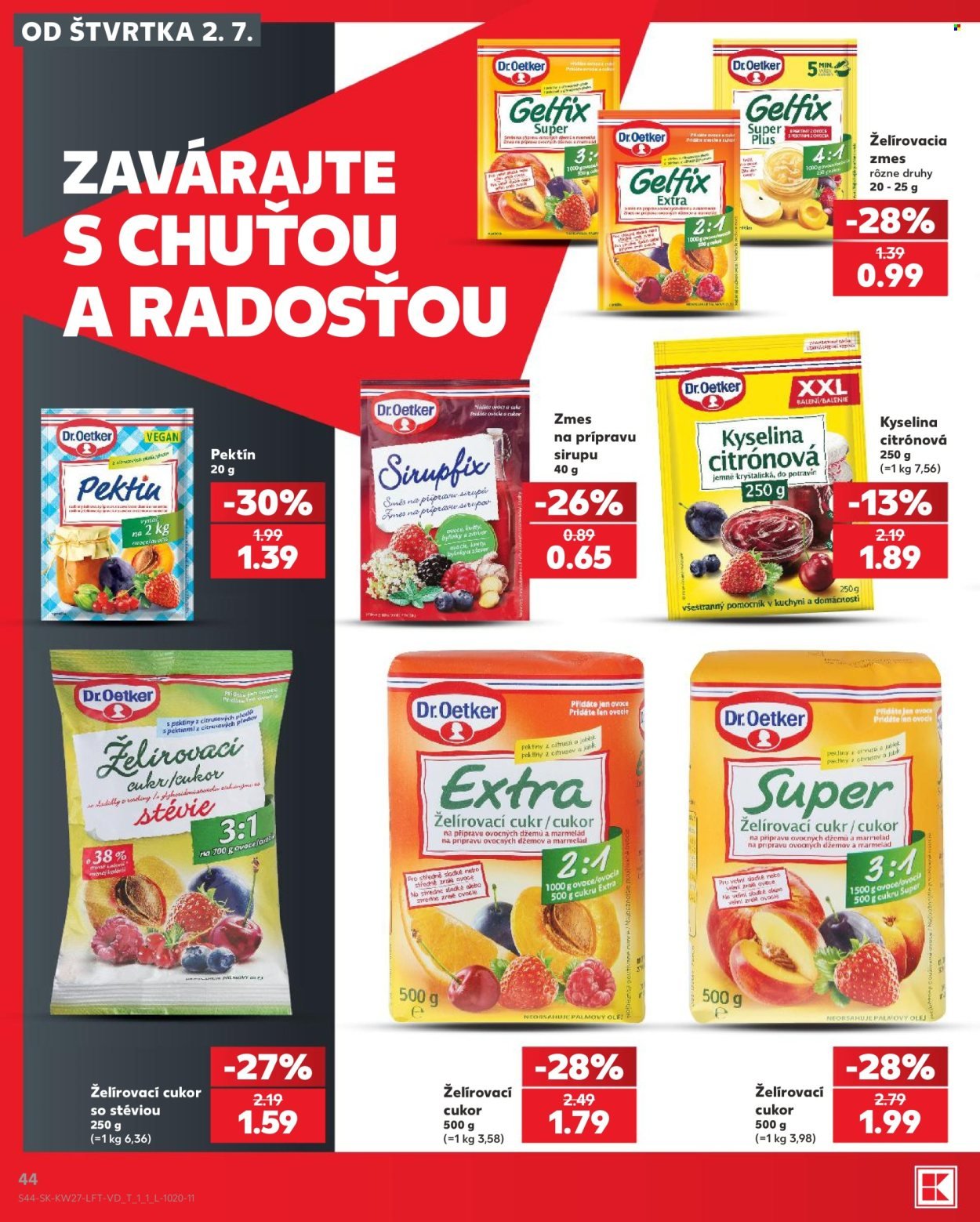 KAUFLAND leták - Od štvrtka 2.7.2026