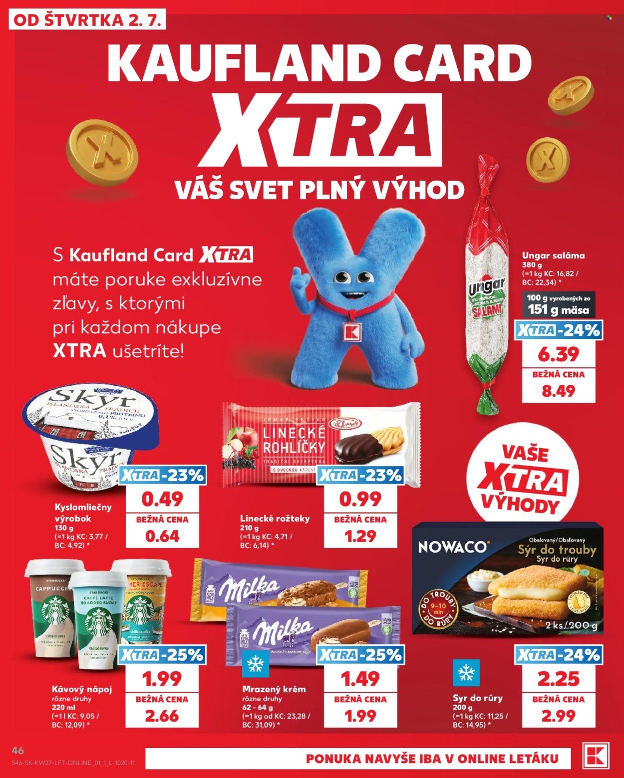 KAUFLAND leták - Od štvrtka 2.7.2026