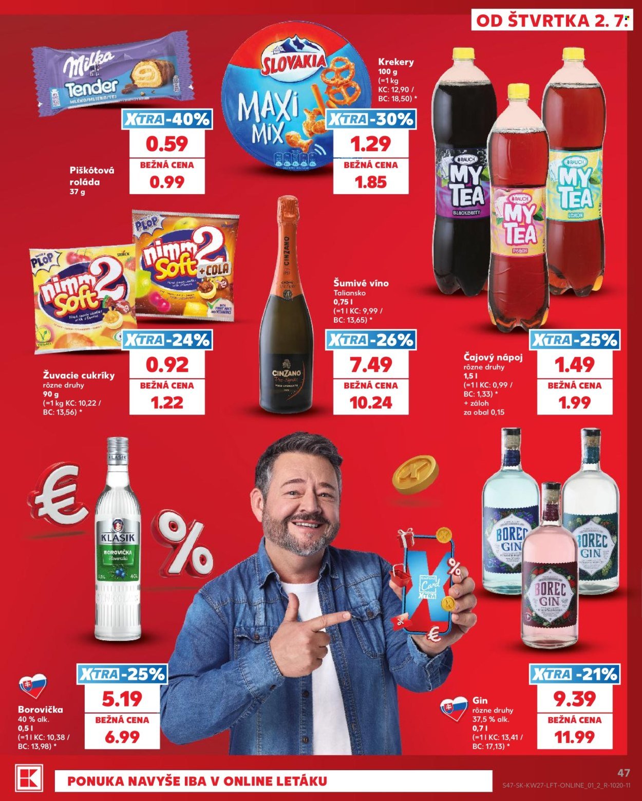 KAUFLAND leták - Od štvrtka 2.7.2026