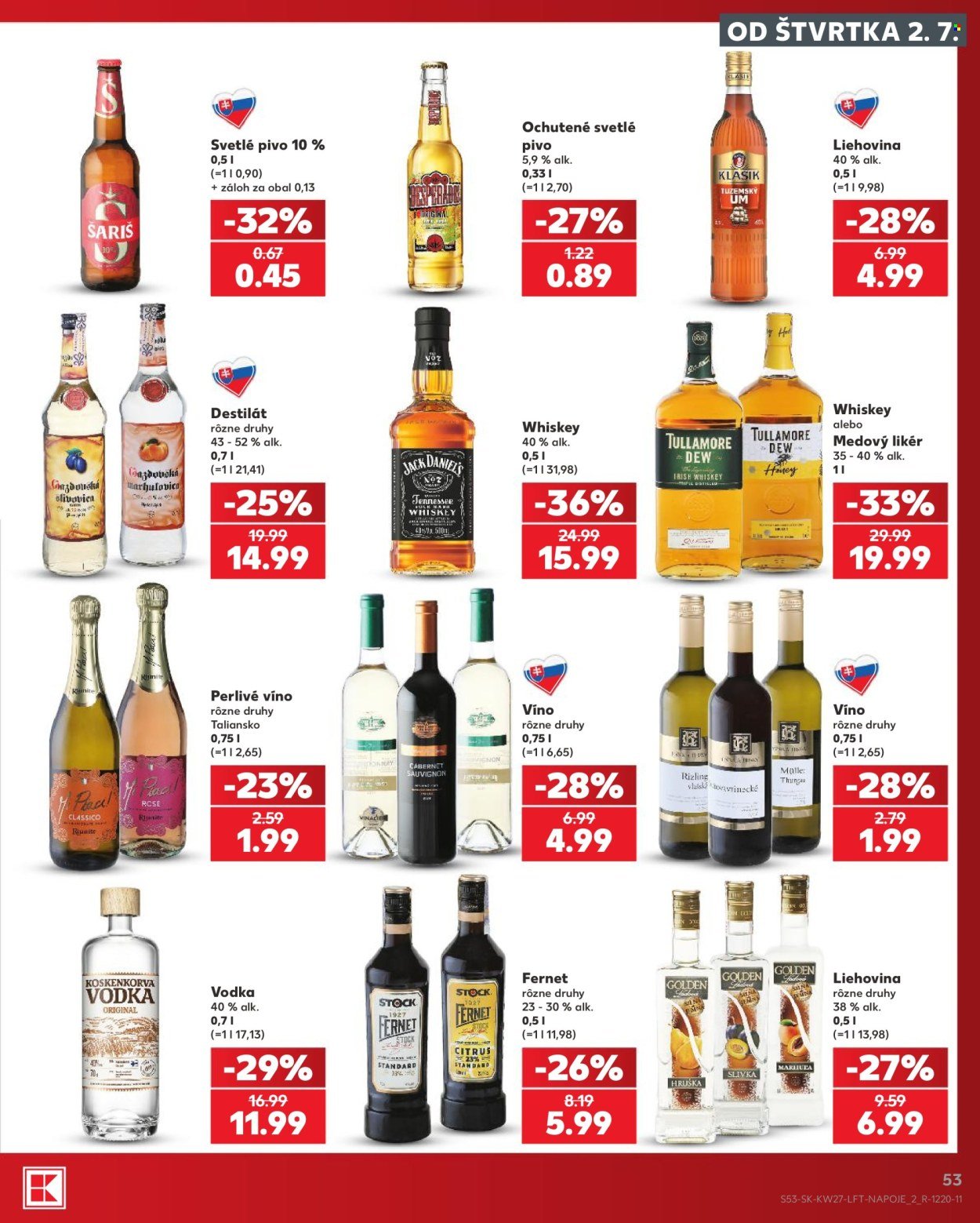KAUFLAND leták - Od štvrtka 2.7.2026
