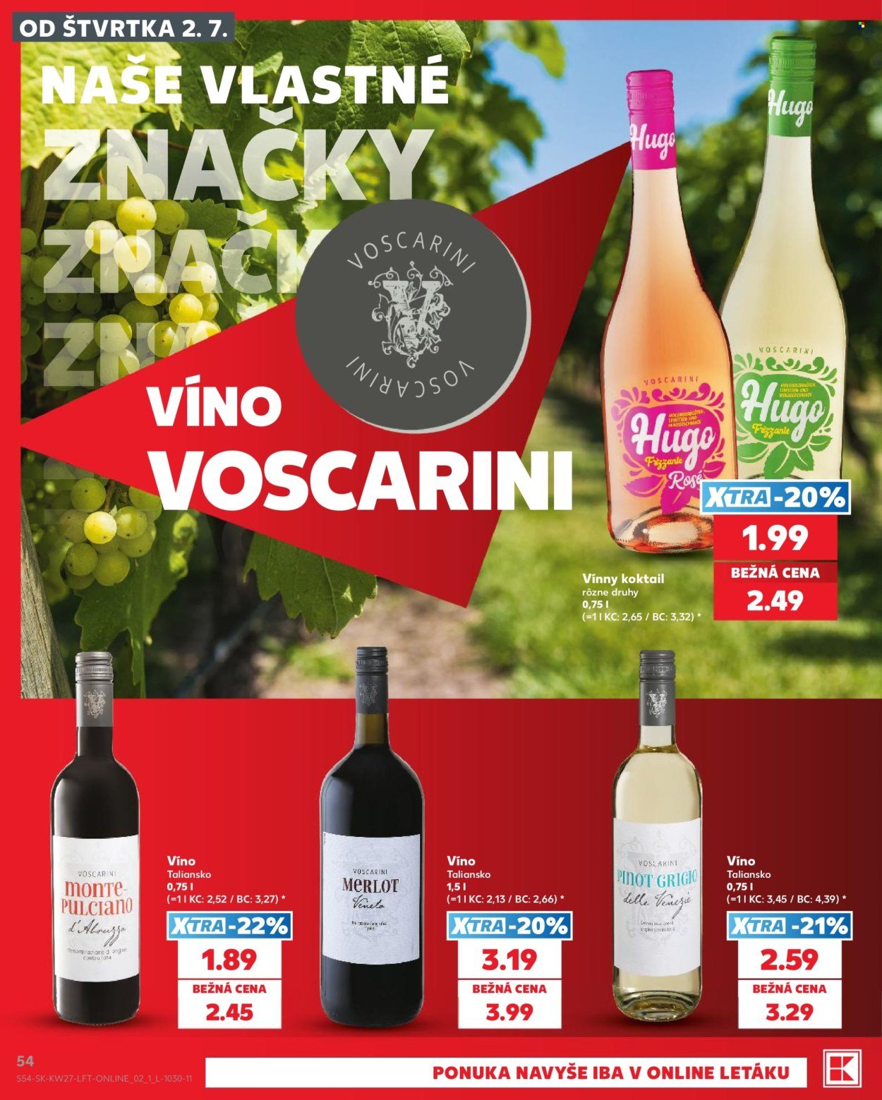 KAUFLAND leták - Od štvrtka 2.7.2026